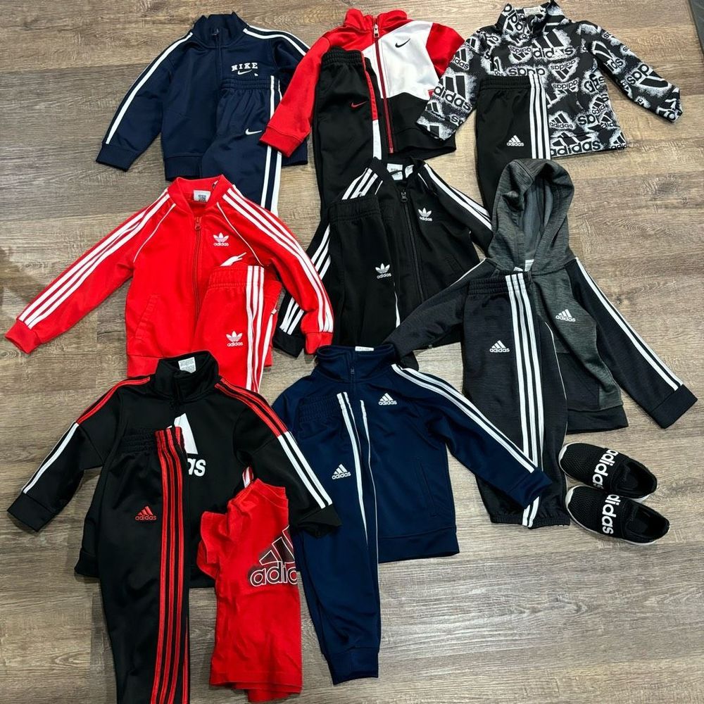 Huge Nike Adidas Cloths Bundle - Picture 1 of 15
